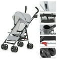thumbnail image 3 of Dream On Me Rover Convenience Stroller, Gray, 3 of 9