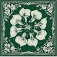 thumbnail image 1 of Pañuelo cuadrado de algodón, bandana cuadrada de algodón hecha a mano para hombres y mujeres, para entrenamiento al aire libre., 1 of 9