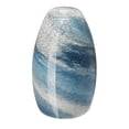 thumbnail image 1 of Lámpara colgante de vidrio Karyfine, ovalada, gris y azul, Art Glass, 1 of 5