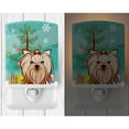 thumbnail image 2 of Christmas Tree and Yorkie Yorkishire Terrier Ceramic Night Light, 2 of 2
