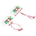 thumbnail image 3 of Adornos navideños Jadeshay 2 piezas personalizados colgantes PVC Juego familiar, 3 of 12