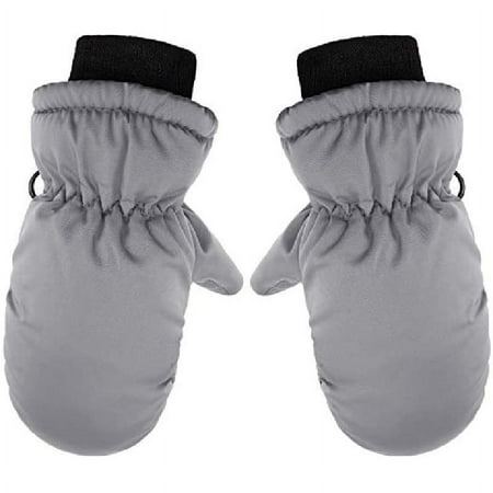 

BFYSFBAIG Medium Disposable Gloves Children Baby Boys Girls Winter Warm Water Proof Outdoors Skiing Gloves Kids Full Finger Mittens Gloves