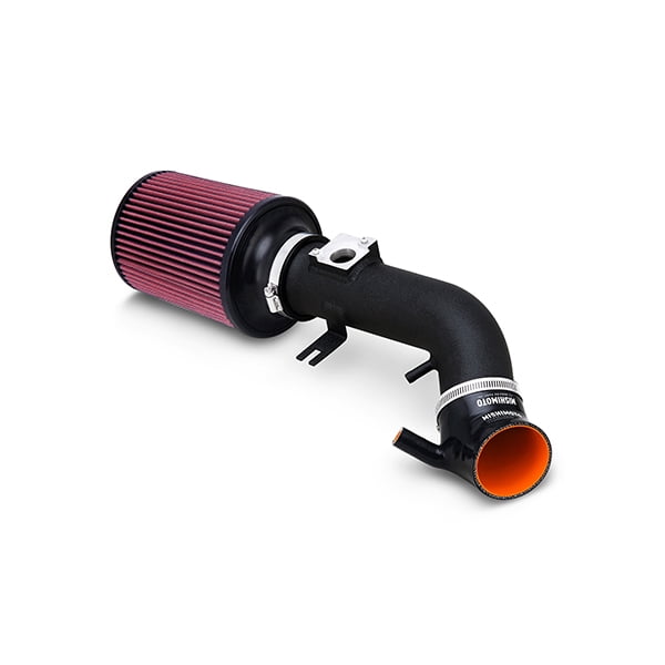 Mishimoto MMAI-CIV-06SIWBK Performance Cold Air Intake Kit with Heatshield, Compatible with Honda Civic Si, 2006-2011, Wrinkle Black