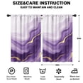 thumbnail image 2 of Blackout Kids Curtains,Purple and Gold Marble Texture Childrens Insulated Curtains Set Of 2,Bedroom Essentials,Toddler Room Decor 42x63in(106x160cm), 2 of 4