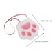 thumbnail image 5 of 1 bolso de hombro de peluche, adorable bolso con forma de pata de gato, bolso de maquillaje., 5 of 5