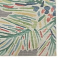 thumbnail image 5 of Linon Outdoor Washable Area Rug Collection, Grey and Green, 7' x 9', 5 of 8