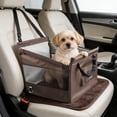 thumbnail image 1 of EGNMCR Car Dog Booster Seat With Safety Tether Pet Car Seat For Dogs Cats Seat With Washable Cover Non Slide Car Seat For Dog Dog Car Seat For Sedan SUV Polyester pets seat, 1 of 6