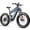 Blue, variant on FREESKY Dual Battery Electric Bike for Adults, 48V 45AH 200 Miles Long Range E Bike, 4000W Motor 40MPH+, 26" Fat Tire Fast Mountain EBike, Full Suspension & Hydraulic Brakes, UL 2849 Certified by TÜV