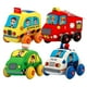 thumbnail image 1 of Set de 4 Carritos Juguetes Suaves para Bebés y Niños Pequeños, 1 of 5