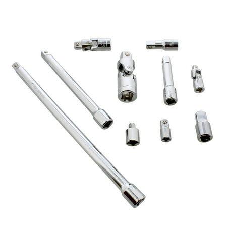 Universal Joint - ABN | Socket Accessory Set 10pc Adapters & Extensions & Universal Joint Socket