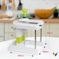 thumbnail image 2 of Manual Cabbage Grater, Stainless Steel Carrots Shredder, Multifunctional Vegetable Cutter with Consistent Shredding, for Effortless and Versatile Kitchen Accessories, 2 of 7