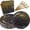 Black Gold Dot Paper Plate, variant on Serve 35 Guests Sage Green and Gold Party Supplies,7 Inch Disposable Sage Green Dessert Paper Plates and Napkins for Wedding Birthday Party