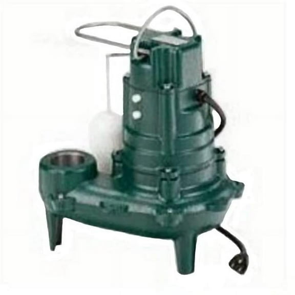 Zoeller 266-0001 1115V 1-Phase Waste Mate 260 Series Sewage Pump with Mechanical Float Switch
