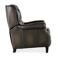 thumbnail image 6 of Beaumont Lane Traditional Press Back Recliner in Gray Leather, 6 of 7