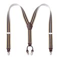 thumbnail image 1 of Tirantes para hombre Ancho 6 clips Brace Men Y Back Suspensiones ajustables elásticas y duraderas Clips de metal fuertes, 1 of 2
