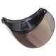 thumbnail image 4 of Lente de visera para casco de motocicleta, lente de casco de motocicleta Visera de casco de metal Lente de visera para casco elegante y moderno, 4 of 8