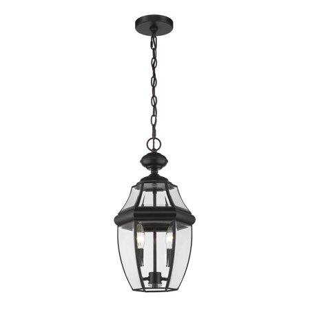 

2 Light Outdoor Chain Mount Lantern in Tuscan Style 10 inches Wide By 18.75 inches High Bailey Street Home 372-Bel-4186188