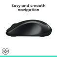 thumbnail image 3 of LogitechSouris Sans Fil Pleine Taille Ambidextre avec Récepteur USB Argent, 3 of 7