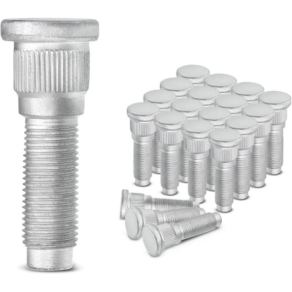 A-Premium 1/2 inch-20 Wheel Studs Compatible with Jeep Commander 2006 2007 2008 2009 2010 Front and Rear Side 20-PC Set