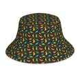 thumbnail image 1 of Balery Cartoon Dino Sombreros para el sol para hombre y mujer, sombrero de pescador con UPF 50+, 1 of 6