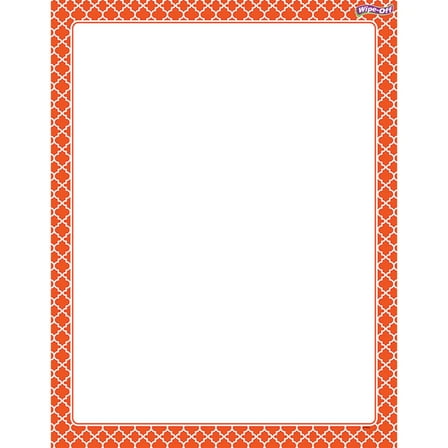 T-27325 - Moroccan Orange Wipe-OffÂ® Chart by Trend Enterprises Inc.