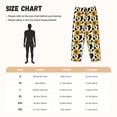 thumbnail image 3 of Fotbe Cute Cow Print Sunflower B Pantalones de Pijama para Mujer, Pantalones de Dormir, Pantalones Pj con Cordón y Bolsillos-XX-Large, 3 of 6