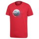 thumbnail image 2 of Mountain Warehouse - Camiseta Adventure Begins de Algodón Orgánico para Hombre (Rojo), 2 of 5