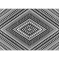 thumbnail image 1 of Ahgly Company Machine Washable Indoor Rectangle Transitional Black Area Rugs, 8' x 10', 1 of 7