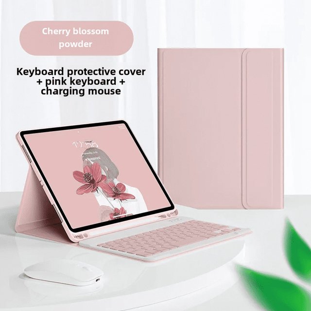 Soporte para bolígrafo para tableta iPad de 10 pulgadas, teclado Bluetooth, funda protectora Air 45, mouse Pro 11, funda con teclado