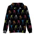 thumbnail image 5 of Moda de Halloween Hombres Impreso Casual Blusa de manga larga Sudaderas con capucha Tops Pompotops oipoqjl38971, 5 of 5