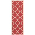 thumbnail image 1 of Safavieh Courtyard Tapis Rouge Intérieur Extérieur - Coureur 2 Pieds3 Pouces x 6 Pieds7 Pouces, 1 of 5