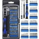 thumbnail image 1 of Juego de Destornilladores de Precisión, 61 en 1, Kit de Herramientas de Reparación de Computadoras con 56 Puntas, Kit de Destornilladores Electrónicos Profesionales Compatible con Laptop, PC, Cámara,, 1 of 3
