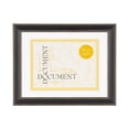 thumbnail image 1 of DesignOvation Bagnell 8.5" x 11" Black Document Frame, 1 of 10