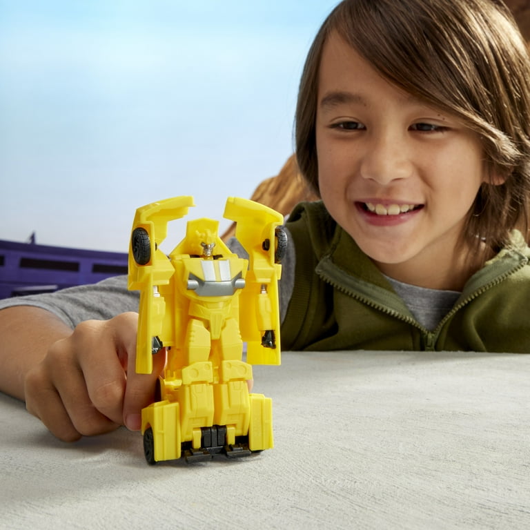 One Step Small Bumblebee Transformer Toy Transformers Age Of