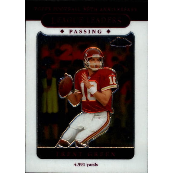 2005 Topps Chrome #150 Trent Green LL NFL Football Trading Card ...