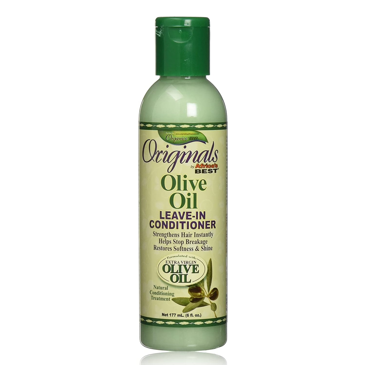 Africa's Best Organic Olive Oil Leave In Conditioner, 6 Oz.