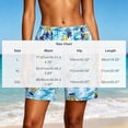 thumbnail image 3 of Ailaofu Women's Elastic Waist Printed Shorts, Casual Loose Lightweight Comfortable Summer Shorts, Beach Vacation Casual Shorts, 3 of 6
