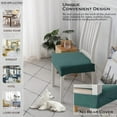 thumbnail image 6 of Waterproof Jacquard Chair Covers, Durable, Stylish & Easy-Clean, Set of 2/4/6, Covers Removable and Washable Kitchen Dining Chair Covers, 6 of 7