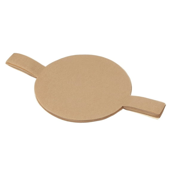 Uxcell 7 Inch Round Parchment Paper, Wood Color Non Stick Baking Sheets, Pack of 100