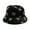 Black, variant on Trending Bucket Hat UV Protection Unisex Foldable Fisherman Hat for Fishing Beach Hiking Streetwear