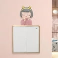 thumbnail image 2 of Cute Girls Wall Stickers Light Switch Decor Decals Art Mural Baby Kids Room, 2 of 6