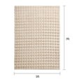 thumbnail image 6 of Better Homes & Gardens Beige Faux Fur Bubbles Indoor Area Rug, 5'x7', 6 of 6