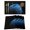 Blue, variant on Green Fruit Placemats Set of 12, Modern Minimalist Decor Black Background Placemats for Dining Table, Place Mats for Kitchen Tabletop, Waterproof Wipeable Dining Table Mats Set