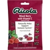 Ricola Mixed Berry with Vitamin C Supplement Drops 19 ct Bag