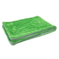 thumbnail image 1 of Toalla de Microfibra Autofiber Verde Gris Pelo de Doble Giro para Secado de Vehículos, 1 of 2