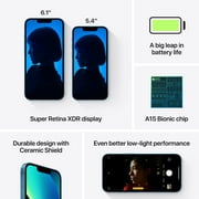Open Box Apple iPhone 13 mini- Carrier Unlocked -128 GB Blue