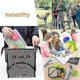 thumbnail image 5 of Oxford Large Lunch Bag Insulated Canvas Food Bag Tote Picnic Thermal Lunch Bags (Gray), 5 of 5