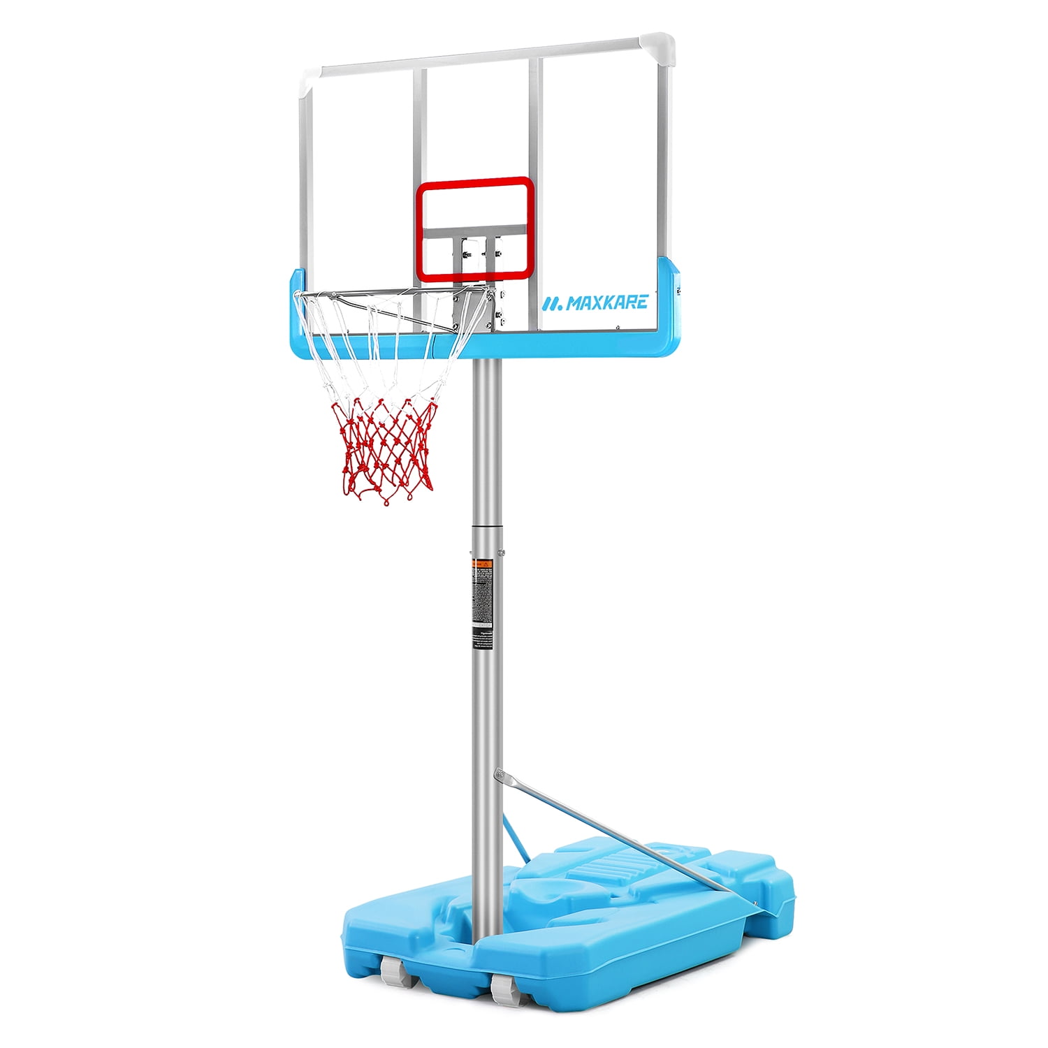 MaxKare Basketball Hoop Goal Portable Poolside Basketball System Set
