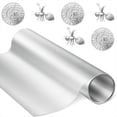 thumbnail image 1 of Rollo de Lámina de Aluminio de 30 cm X 6 M (0,05 mm de Grosor) para Proyectos Artísticos. Lámina de Aluminio para Tapajuntas., 1 of 7