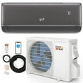 thumbnail image 1 of Costway 12000BTU Wifi Enabled Mini Split AC 22 SEER2115V Inverter Air Conditioner Gray, 1 of 10
